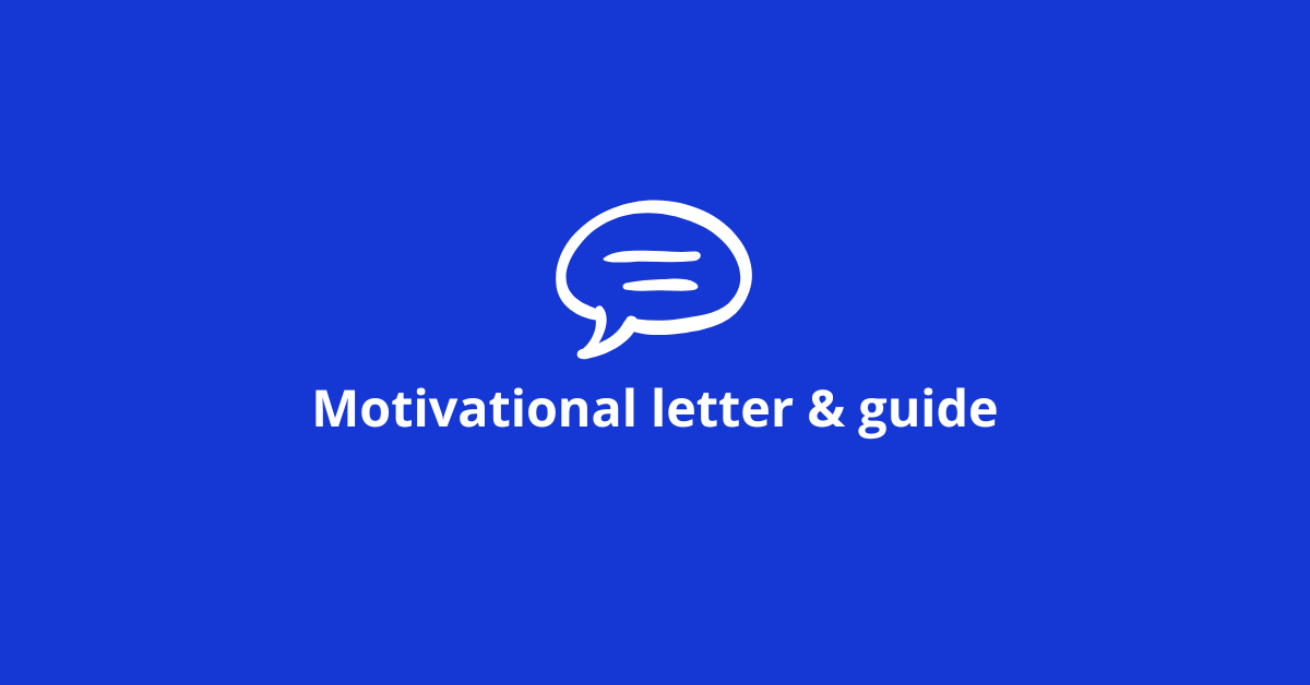Motivational letter example
