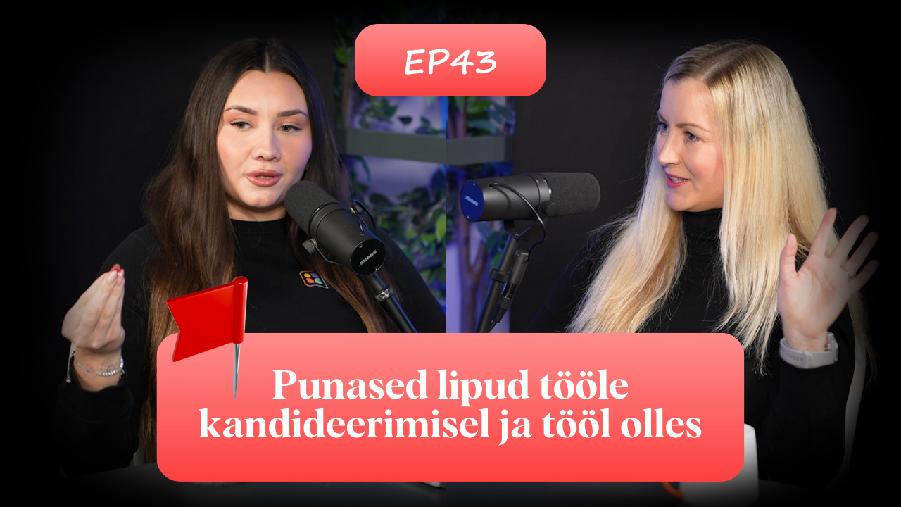 Punased lipud tööle kandideerimisel ja tööl olles