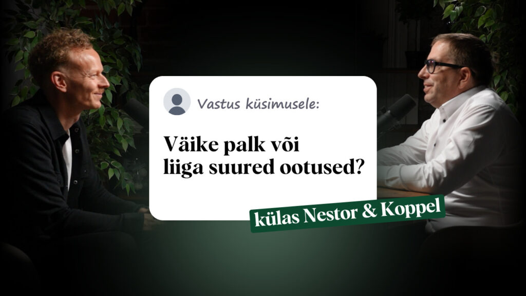 Väike palk või liiga suured ootused? Palgarahulolust ja kõigest muust.