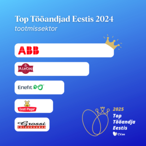 ABB tunnistati tootmissektori Top Tööandjaks  1