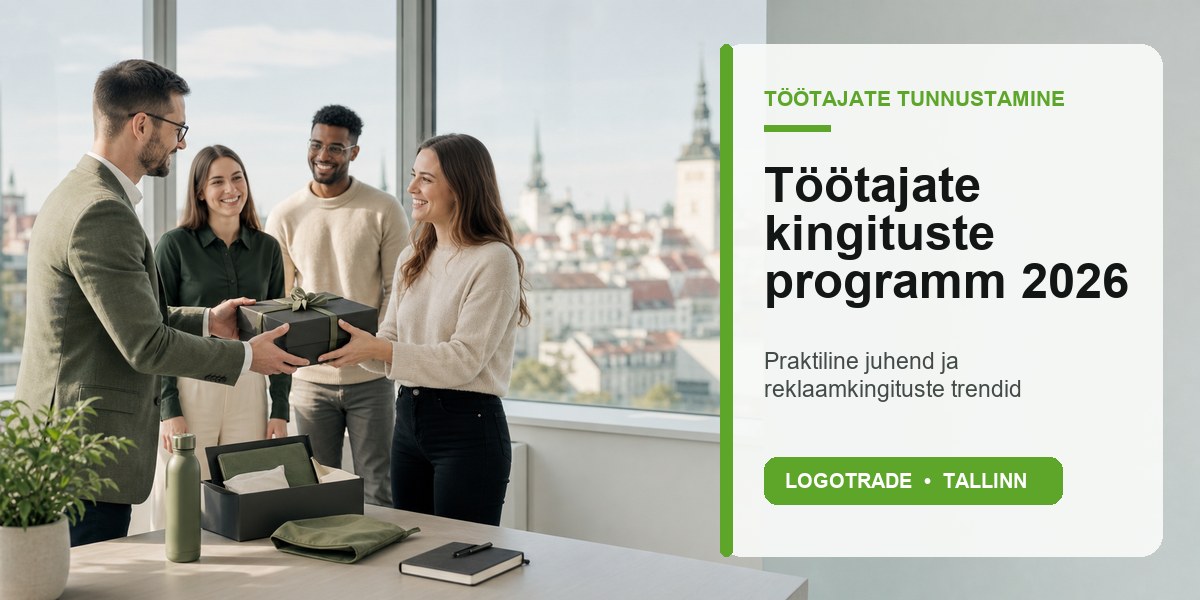 Töötajate kingituste programm 2026: kuidas muuta tunnustamine tugevaks tööandja brändiks